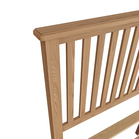 Gilford Wooden King Size Bed In Light Oak_5