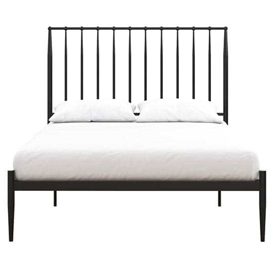 Giulio Metal King Size Bed In Black_4