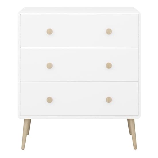 Giza Wooden Chest Of 3 Drawers In Pure White_2