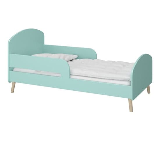 Giza Wooden Toddler Bed In Cool Mint_2