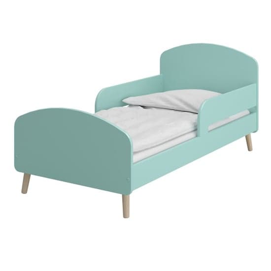 Giza Wooden Toddler Bed In Cool Mint_3