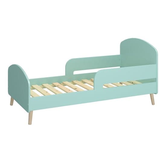 Giza Wooden Toddler Bed In Cool Mint_4