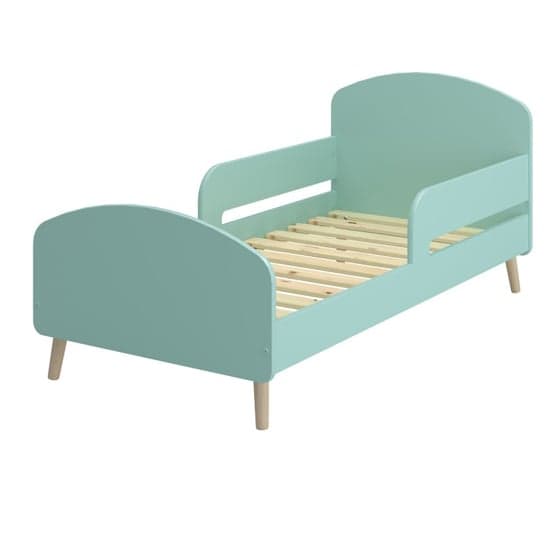 Giza Wooden Toddler Bed In Cool Mint_5