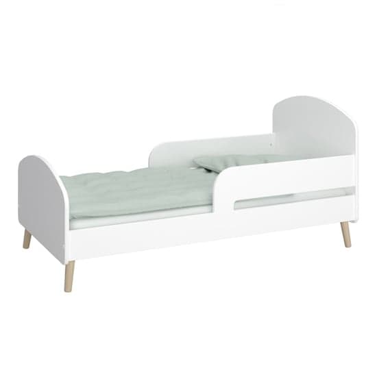 Giza Wooden Toddler Bed In Pure White_2