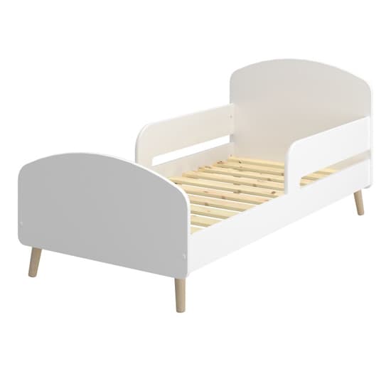 Giza Wooden Toddler Bed In Pure White_6