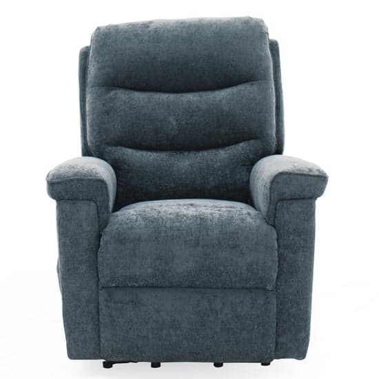 Glance Electric Fabric Recliner Armchair In Charcoal_3