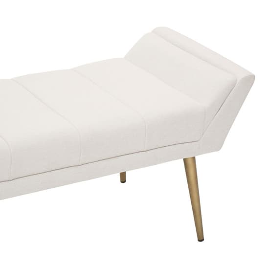 Glidden Fabric Hallway Bench With Angular Legs In Natural_5