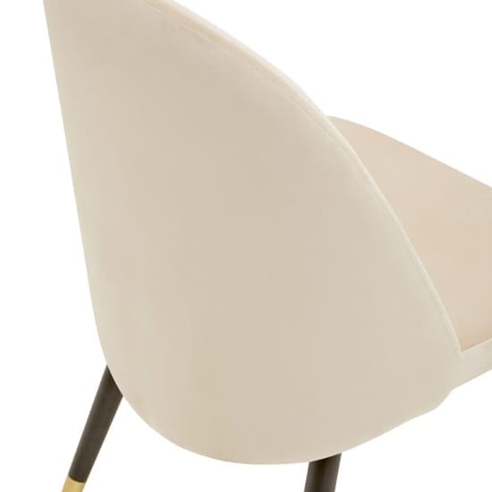 Glidden White Velvet Dining Chairs In Pair_7