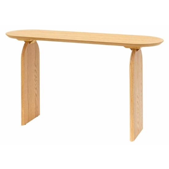 Goleta Wooden Console Table In Matt Natural_4