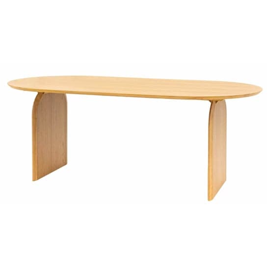 Goleta Wooden Dining Table Rectangular In Matt Natural_1