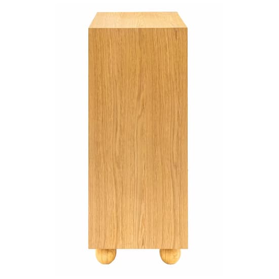 Goleta Wooden Storage Cabinet With 2 Doors In Matt Natural_5