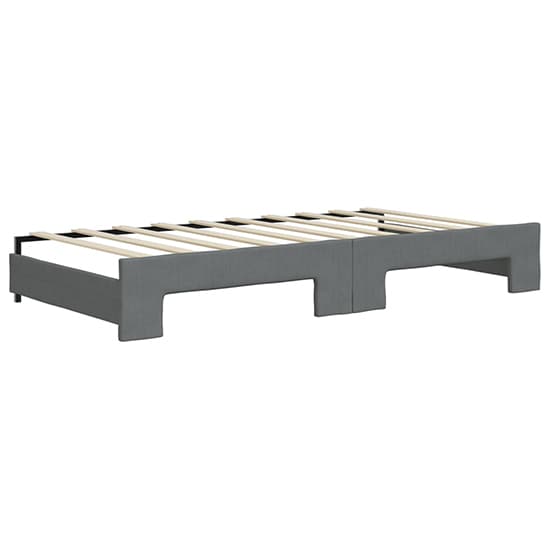 Gorizia Fabric Daybed With Guest Bed In Dark Grey_5