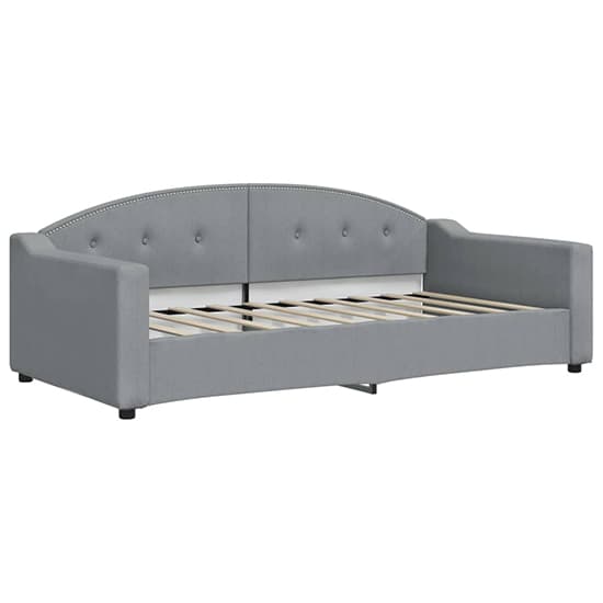 Gorizia Fabric Daybed With Guest Bed In Light Grey_4