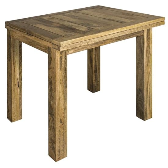 Granary Wooden Rectangular Extending Dining Table In Oak Ish_2