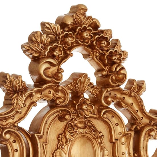 Grepoya Italianette Design Wall Mirror In Gold_3