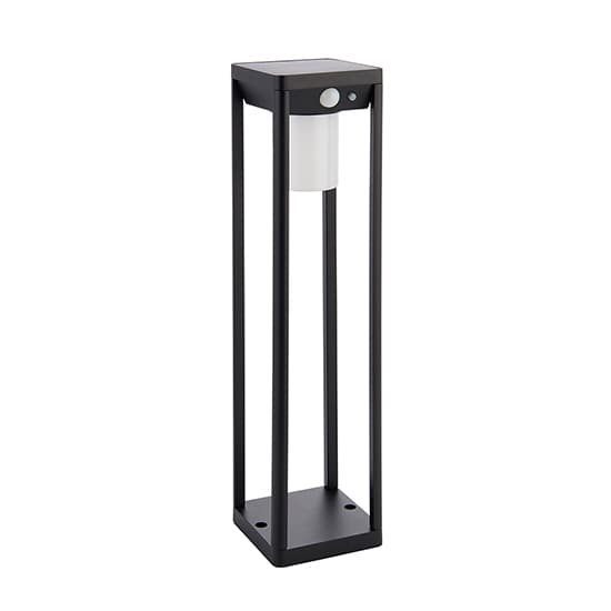 Hallam LED PIR Outdoor Post Photocell In Textured Black_6