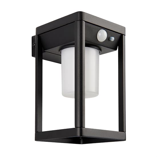 Hallam LED PIR Outdoor Wall Photocell In Textured Black_7
