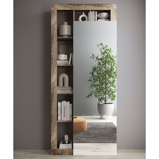 Hanmer High Gloss Coat Hanger 2 Doors In White Pear Furniture