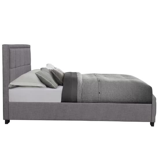 Hanover Fabric Double Bed In Grey_4