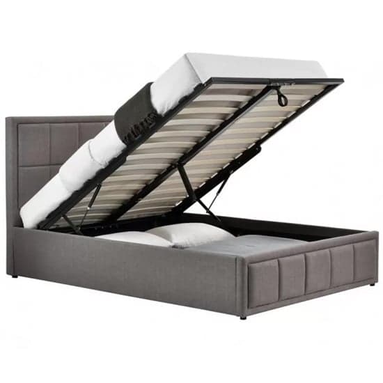 Hanover Fabric Ottoman Double Bed In Grey_4