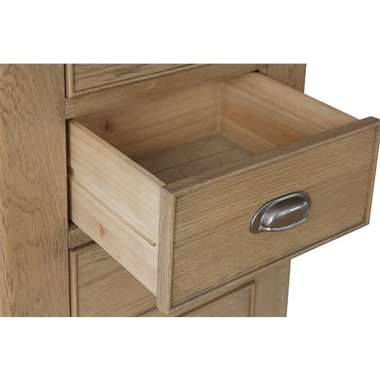 Hants Wooden Chest Of 4 Drawers In Smoked Oak_4