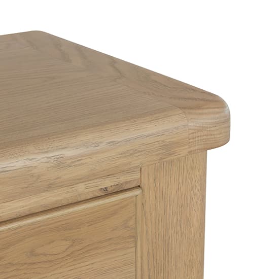 Hants Wooden Chest Of 5 Drawers In Smoked Oak_4