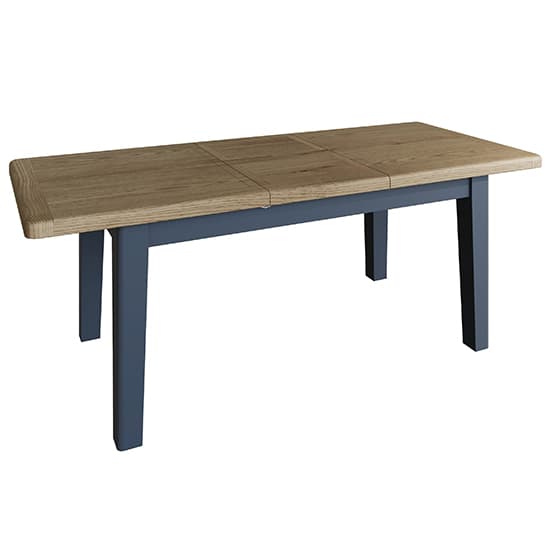 Hants Extending Wooden 180cm Dining Table In Blue_3