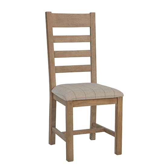 Hants Smoked Oak Dining Chair With Natural Seat In Pair_2