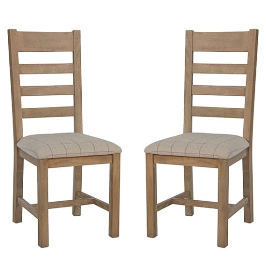 Hants Smoked Oak Dining Chair With Natural Seat In Pair_1