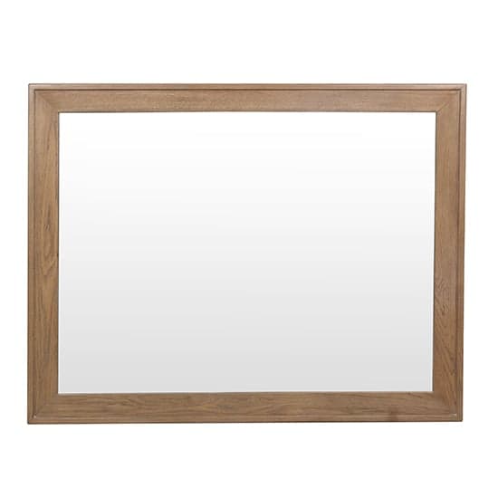 Hants Wall Mirror In Smoked Oak Wooden Frame_2