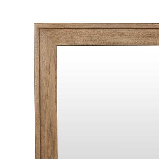 Hants Wall Mirror In Smoked Oak Wooden Frame_3