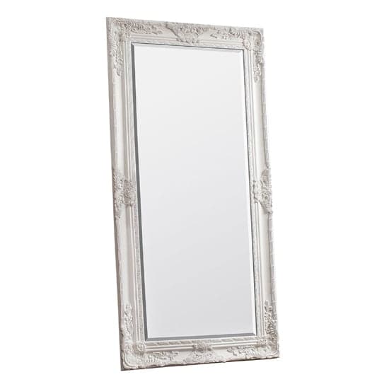Harris Bevelled Leaner Floor Mirror In Cream_1
