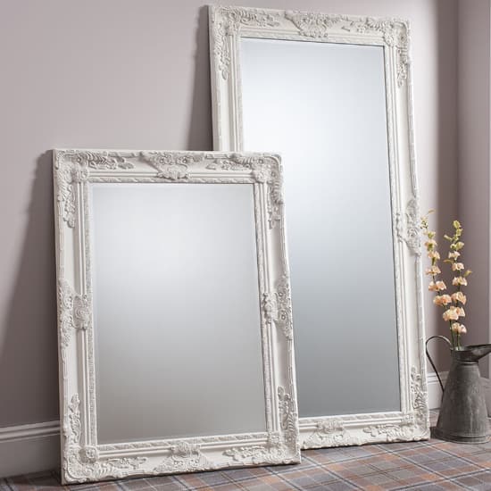 Harris Bevelled Rectangular Wall Mirror In Cream_4