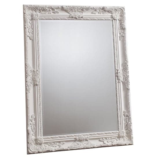 Harris Bevelled Rectangular Wall Mirror In Cream_1