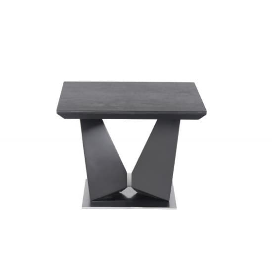 Ware Modern Side Table Square In Grey Ceramic_2