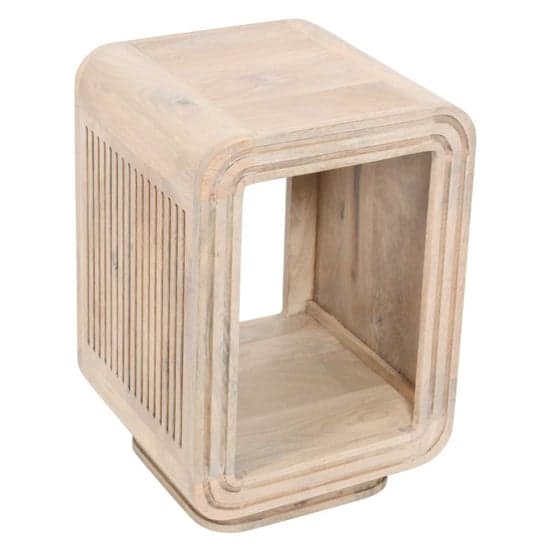 Harvey Carved Mango Wood Side Table In Natural_1