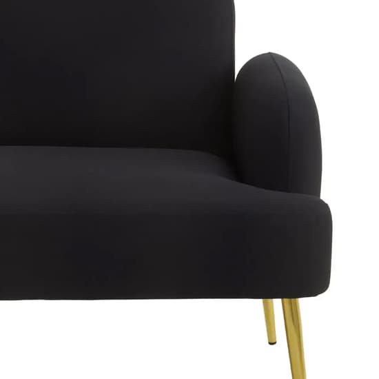 Havana Fabric Lounge Chaise Chair In Black_6