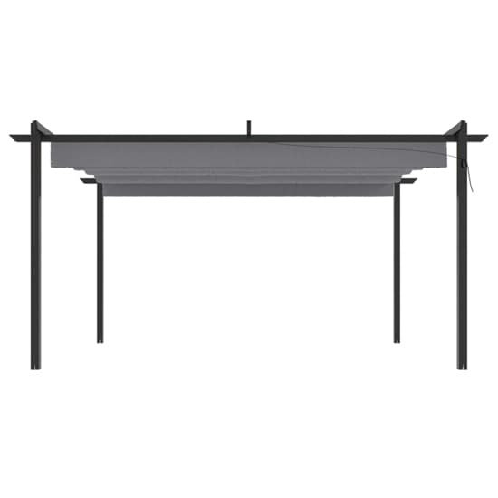 Havro 4m x 3m Garden Gazebo With Retractable Roof In Anthracite_3
