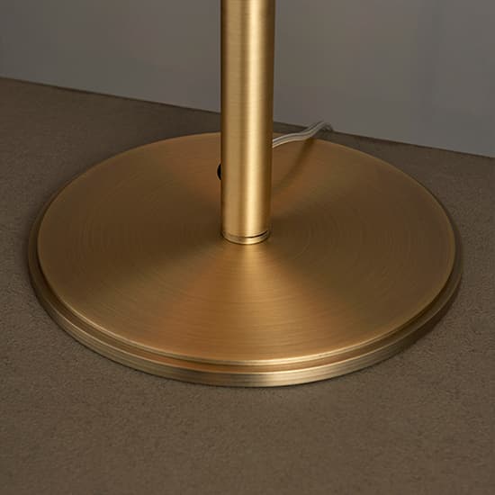 Hayfield Rich Green Shade Table Lamp In Matt Antique Brass_4