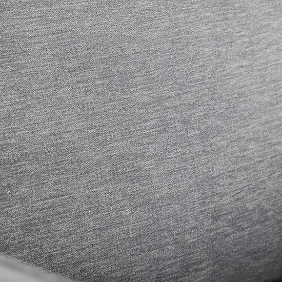 Hachi Chenille Fabric Armchair In Dark Grey_4
