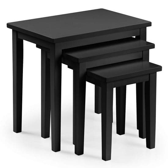 Cadee Wooden Set Of 3 Nest of Tables In Black_2