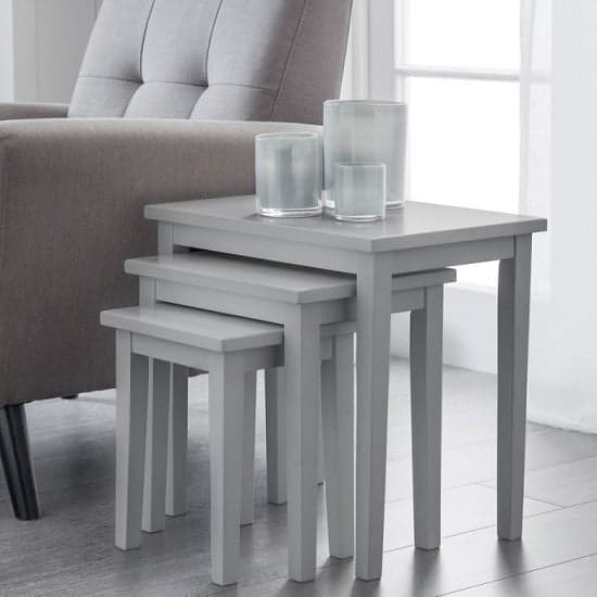 Cadee Wooden Set Of 3 Nest of Tables In Lajitar Grey Lacquer_1