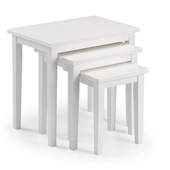 Cadee Wooden Set Of 3 Nest of Tables In White_2