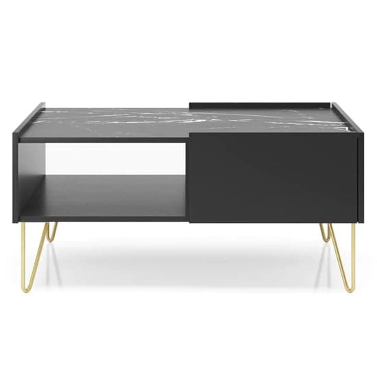 Helena Wooden Coffee Table With 2 Drawers In Black_2