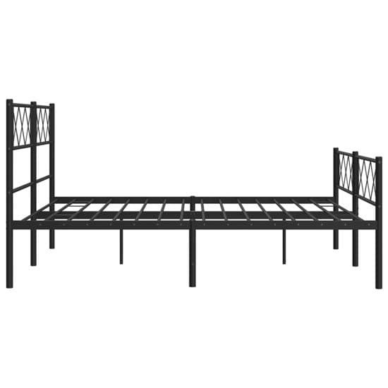 Helotes Metal Double Bed In Black_5