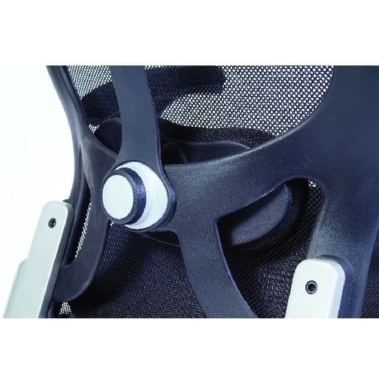 Hendon Home Office Chair In Blue Mesh With Castors Furniture in Fashion