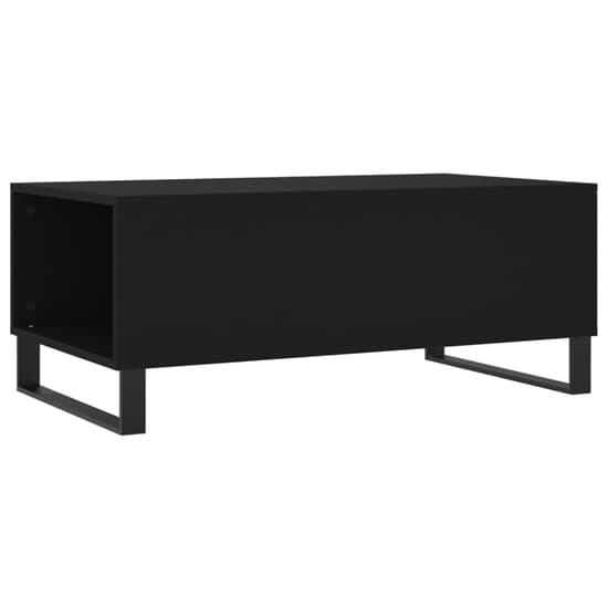 Henry Wooden Coffee Table With 1 Drawer In Black_5
