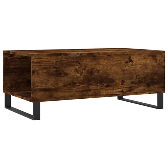 Henry Wooden Coffee Table With 1 Drawer In Smoked Oak_5