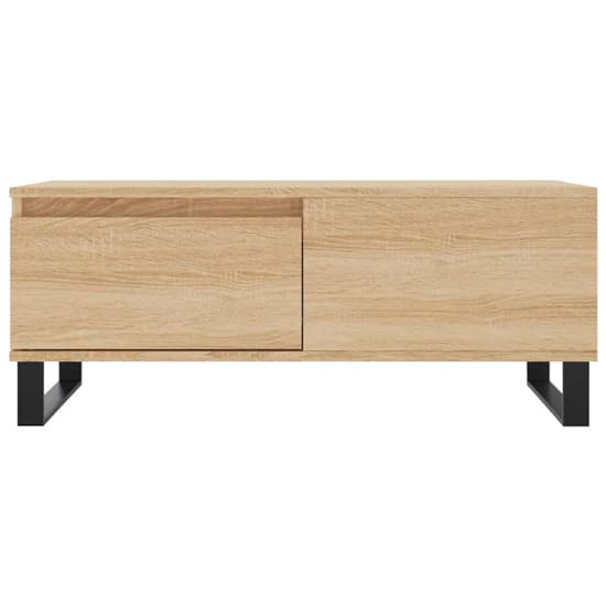 Henry Wooden Coffee Table With 1 Drawer In Grey Sonoma Oak_3