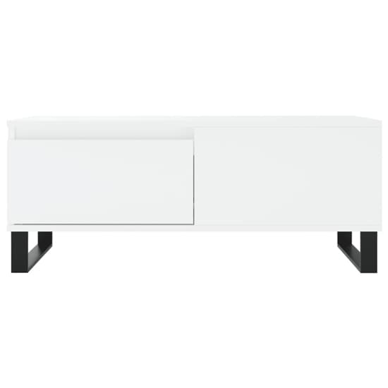 Henry Wooden Coffee Table With 1 Drawer In White_3